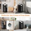 imageLifewit 100L 2Pack Large Laundry Basket Collapsible Laundry Hamper with Aluminum Handles Waterproof Freestanding Dirty Clothes Hampers for Laundry Room Bedroom Dorm Bathroom BlackBlack