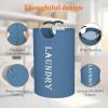 imageLifewit 100L 2Pack Large Laundry Basket Collapsible Laundry Hamper with Aluminum Handles Waterproof Freestanding Dirty Clothes Hampers for Laundry Room Bedroom Dorm Bathroom BlackBlue