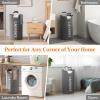 imageLifewit 100L 2Pack Large Laundry Basket Collapsible Laundry Hamper with Aluminum Handles Waterproof Freestanding Dirty Clothes Hampers for Laundry Room Bedroom Dorm Bathroom BlackGrey