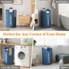 imageLifewit 100L 2Pack Large Laundry Basket Collapsible Laundry Hamper with Aluminum Handles Waterproof Freestanding Dirty Clothes Hampers for Laundry Room Bedroom Dorm Bathroom BlackBlue