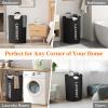 imageLifewit 100L 2Pack Large Laundry Basket Collapsible Laundry Hamper with Aluminum Handles Waterproof Freestanding Dirty Clothes Hampers for Laundry Room Bedroom Dorm Bathroom BlackBlack
