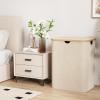 imageLifewit 100L Laundry Basket with Lid Clothes Hampers for Laundry with Bamboo Handles and A Removable Bag Large Foldable Laundry Hamper for Bedroom Bathroom Dorm Laundry Room GrayBeige