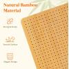 imageLifewit 118quot Crochet Blocking Board with 20 Pegs Bamboo Granny Square Blocking Board for Knitting and Crochet Projects Blocking Mats for Crocheting Crocheting Accessories Gifts for Crocheters144