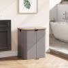 imageLifewit 120L Double Laundry Hamper with Lid Large Dual Laundry Basket Removable Bags 2 Sections Aesthetic Clothes Hampers for Laundry with Bamboo Handles for Bedroom Bathroom Dorm BlackGrey
