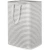 imageLifewit 2 Pack Laundry Hamper Large Collapsible Laundry Baskets Freestanding Waterproof Clothes Hamper with Easy Carry Handles in Laundry Room Bedroom Bathroom College Dorm for Adults Grey 2 x 80LGrey