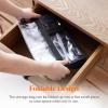 imageLifewit 4 Pack Clear Clothes Storage Bags 40L Plastic Blanket Storage Bag Vinyl Foldable Moving Bags with Zipper Closet Organizers and Storage Containers for Bedding Duvet Comforter12
