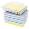 imageLifewit 4 Pack Plastic MultiPurpose Storage Box with Latching Lids Clear A4 85quot x 11quot Letter Size Paper Storage Storage Containers for Board Game Craft Document Magazine Art SuppliesClear