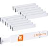 imageLifewit 5 Pack Drawer Dividers 4quot High 1117quot Adjustable Dresser Drawer Organizers for Clothes Expandable Dresser Separators in BedroomBathroomKitchenVanityOffice Organization and Storage White12