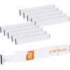 imageLifewit 5 Pack Drawer Dividers 4quot High 1117quot Adjustable Dresser Drawer Organizers for Clothes Expandable Dresser Separators in BedroomBathroomKitchenVanityOffice Organization and Storage White10