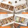 imageLifewit 5 Pack Drawer Dividers Bamboo 4quot High 1217quot Adjustable Drawer Organizers for Clothes Expandable Dresser Separators in BedroomBathroomKitchenFridgeOffice Organization and Storage8