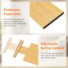 imageLifewit 6 Pack 6quot Deep Bamboo Drawer Dividers 13165quot Expandable Drawer Organisers for Clothes Adjustable Dresser Drawer Divider Clothing Drawers Separators for Dresser Bedroom Bathroom Office8