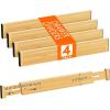 imageLifewit 8 Pack Drawer Dividers Bamboo 24quot High 1622quot Adjustable Drawer Organizers for Clothes Wooden Dresser Separators in BedroomBathroomKitchenFridgeOffice Organization and Storage4