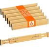 imageLifewit 8 Pack Drawer Dividers Bamboo 24quot High 1622quot Adjustable Drawer Organizers for Clothes Wooden Dresser Separators in BedroomBathroomKitchenFridgeOffice Organization and Storage6