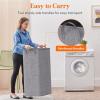 imageLifewit 80L Large Tall Laundry Hamper Collapsible Laundry Basket with Handles Foldable Clothes Hampers for Laundry Portable Dirty Clothes Hamper for Dorm College Bedroom Bathroom Light GrayLight Gray