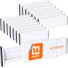 imageLifewit 9 Pack Drawer Dividers 4quot High 1117quot Adjustable Drawer Organizers for Clothes Expandable Dresser Separators in BedroomBathroomKitchenFridgeOffice Organization and Storage WhiteWhite