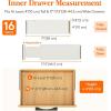 imageLifewit 9 Pack Drawer Dividers 4quot High 1117quot Adjustable Drawer Organizers for Clothes Expandable Dresser Separators in BedroomBathroomKitchenFridgeOffice Organization and Storage WhiteBeige