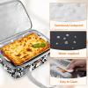 imageLifewit Casserole Carrier for Hot or Cold Food Insulated Casserole Baking Dish Bag Food Carrier Lasagna Holder for PotluckPartiesPicnicCookouts Fits 9quotx13quot Baking Dish GreyBlack