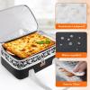 imageLifewit Casserole Carrier for Hot or Cold Food Insulated Casserole Baking Dish Bag Food Carrier Lasagna Holder for PotluckPartiesPicnicCookouts Fits 9quotx13quot Baking Dish GreyBlack