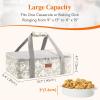 imageLifewit Casserole Carrier for Hot or Cold Food Insulated Casserole Baking Dish Bag Food Carrier Lasagna Holder for PotluckPartiesPicnicCookouts Fits 9quotx13quot Baking Dish GreyGray