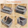 imageLifewit Clothes Storage Bins with Metal Frame Stackable Storage Box Foldable Clothing Storage Bins with Lids 40L Storage Bags Fabric Box Organizer with Clear Window Zippers Sturdy Handles 4 Pack4