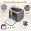 imageLifewit Clothes Storage Bins with Metal Frame Stackable Storage Box Foldable Clothing Storage Bins with Lids 40L Storage Bags Fabric Box Organizer with Clear Window Zippers Sturdy Handles 4 Pack12