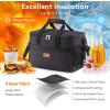 imageLifewit Cooler Bag 305060 Cans Collapsible and Insulated Large Lunch Bag Leakproof Soft Cooler Portable Tote for CampingBBQFamily Outdoor ActivitiesBlack