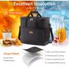 imageLifewit Cooler Bag 305060 Cans Collapsible and Insulated Large Lunch Bag Leakproof Soft Cooler Portable Tote for CampingBBQFamily Outdoor ActivitiesBlack