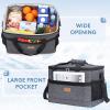 imageLifewit Cooler Bag 305060 Cans Collapsible and Insulated Large Lunch Bag Leakproof Soft Cooler Portable Tote for CampingBBQFamily Outdoor ActivitiesDark Gray