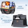 imageLifewit Cooler Bag 305060 Cans Collapsible and Insulated Large Lunch Bag Leakproof Soft Cooler Portable Tote for CampingBBQFamily Outdoor ActivitiesDark Gray
