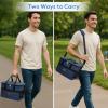 imageLifewit Cooler Bag 305060 Cans Collapsible and Insulated Large Lunch Bag Leakproof Soft Cooler Portable Tote for CampingBBQFamily Outdoor ActivitiesDark Blue