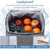 imageLifewit Cooler Bag 305060 Cans Collapsible and Insulated Large Lunch Bag Leakproof Soft Cooler Portable Tote for CampingBBQFamily Outdoor ActivitiesDark Gray