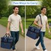 imageLifewit Cooler Bag 305060 Cans Collapsible and Insulated Large Lunch Bag Leakproof Soft Cooler Portable Tote for CampingBBQFamily Outdoor ActivitiesDark Blue