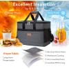 imageLifewit Cooler Bag 305060 Cans Collapsible and Insulated Large Lunch Bag Leakproof Soft Cooler Portable Tote for CampingBBQFamily Outdoor ActivitiesDark Gray