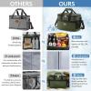 imageLifewit Cooler Bag 305060 Cans Collapsible and Insulated Large Lunch Bag Leakproof Soft Cooler Portable Tote for CampingBBQFamily Outdoor ActivitiesGreen