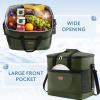 imageLifewit Cooler Bag 305060 Cans Collapsible and Insulated Large Lunch Bag Leakproof Soft Cooler Portable Tote for CampingBBQFamily Outdoor ActivitiesGreen
