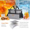 imageLifewit Cooler Bag 305060 Cans Collapsible and Insulated Large Lunch Bag Leakproof Soft Cooler Portable Tote for CampingBBQFamily Outdoor ActivitiesGray
