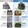 imageLifewit Cooler Bag 305060 Cans Collapsible and Insulated Large Lunch Bag Leakproof Soft Cooler Portable Tote for CampingBBQFamily Outdoor ActivitiesGreen