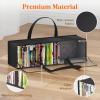 imageLifewit DVD Storage Bags 6 Pack Clear PVC Plastic DVD Organizer with Handles and Zipper Media Holder for Blu Ray Disc Movie Cases VHS Box Video Game Disks Albums Holds 240 Pcs DVDs 40 Each213L x 63W x 59H for CD