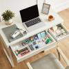 imageLifewit Drawer Organizer 25PCS 4 Sizes Clear Plastic Desk Drawer Dividers Storage Separation Bins for Make Up Kitchen Utensils Vanity Accessories in OfficeBathroomBedroom Organization