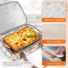 imageLifewit Insulated Casserole Carrier for Hot or Cold Food Casserole Dish Bag Carrying Case Lasagna Lugger Holder for PotluckPartiesPicnicCookouts Fits 9quotx13quot Baking Dish BlackBeige
