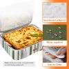 imageLifewit Insulated Casserole Carrier for Hot or Cold Food Casserole Dish Carrying Case Lasagna Holder for Potluck PartiesPicnicCookouts Fits 9quotx13quot Baking Dish GreyDark Green