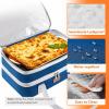 imageLifewit Insulated Casserole Carrier for Hot or Cold Food Casserole Dish Carrying Case Lasagna Holder for Potluck PartiesPicnicCookouts Fits 9quotx13quot Baking Dish GreyPure Blue