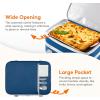 imageLifewit Insulated Casserole Carrier for Hot or Cold Food Casserole Dish Carrying Case Lasagna Holder for Potluck PartiesPicnicCookouts Fits 9quotx13quot Baking Dish GreyPure Blue