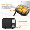 imageLifewit Insulated Casserole Carrier for Hot or Cold Food Casserole Dish Carrying Case Lasagna Holder for Potluck PartiesPicnicCookouts Fits 9quotx13quot Baking Dish GreyBlack