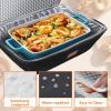 imageLifewit Insulated Casserole Carrier for Hot or Cold Food Thermal Lasagna Lugger Tote Casserole Dish Carrier for Potluck Parties Picnic Fits 9quotx13quot Baking Dish GrayBlack