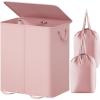 imageLifewit Large Collapsible Dirty Clothes Basket 1LPink