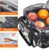 imageLifewit Large Lunch Bag Insulated Lunch Box Soft Cooler Cooling Tote for Adult Men Women Gray 24Can 15LCamouflage