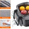 imageLifewit Large Lunch Bag Insulated Lunch Box Soft Cooler Cooling Tote for Adult Men Women Gray 24Can 15LGray