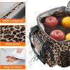 imageLifewit Large Lunch Bag Insulated Lunch Box Soft Cooler Cooling Tote for Adult Men Women Gray 24Can 15LLeopard