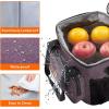 imageLifewit Large Lunch Bag Insulated Lunch Box Soft Cooler Cooling Tote for Adult Men Women Gray 24Can 15LPurple